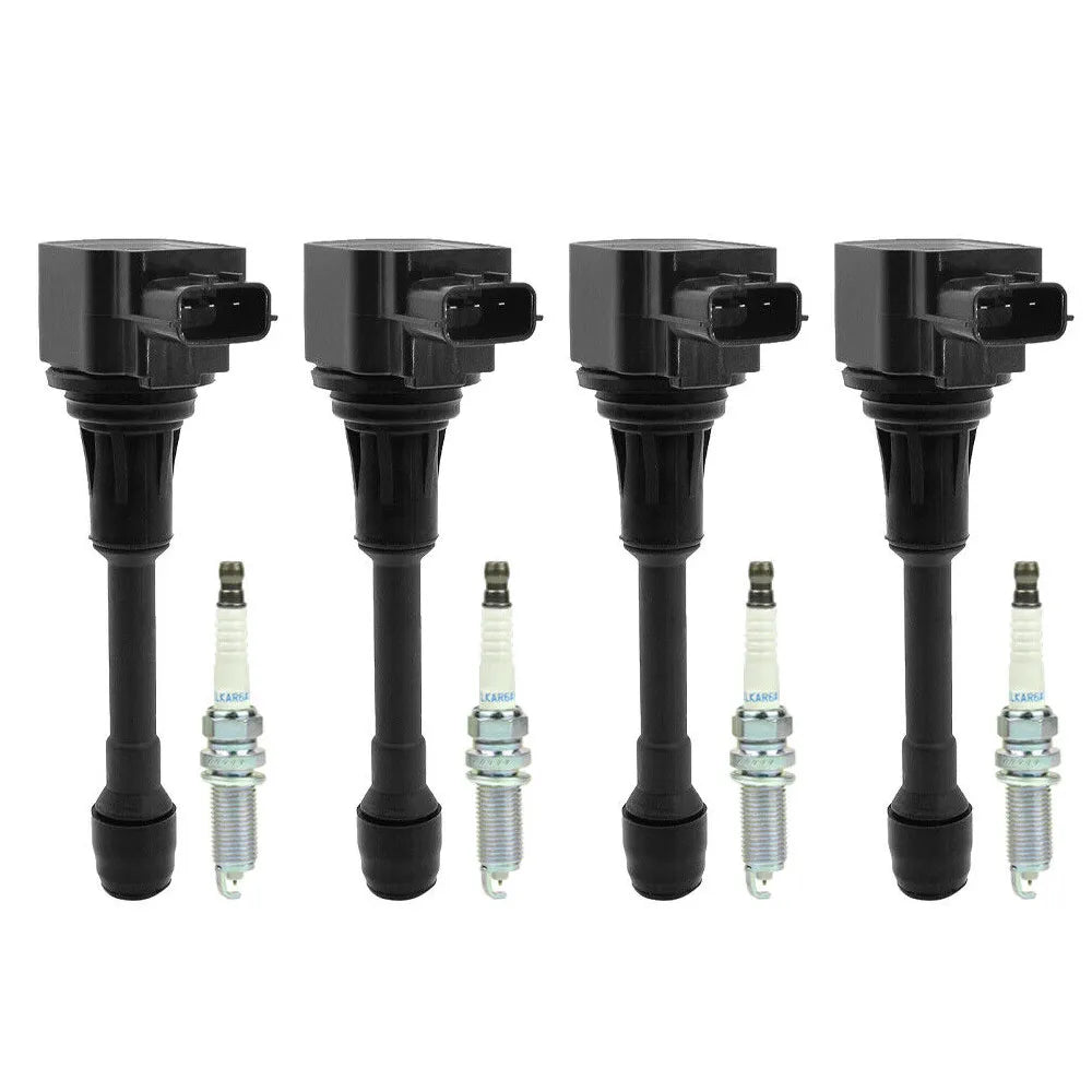 Ignition Coil Iridium Spark Plug Kit Nissan Cube 2009 2014