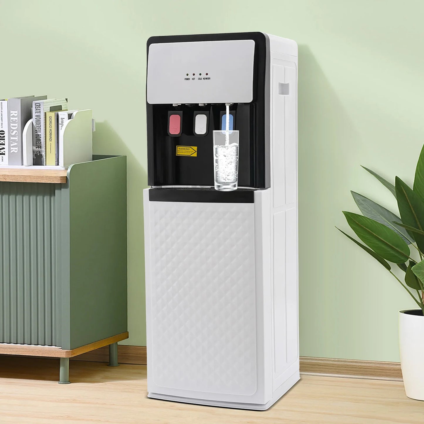 Water Dispenser Bottom Loading For 5 Gal Bottles With Indicator Lights