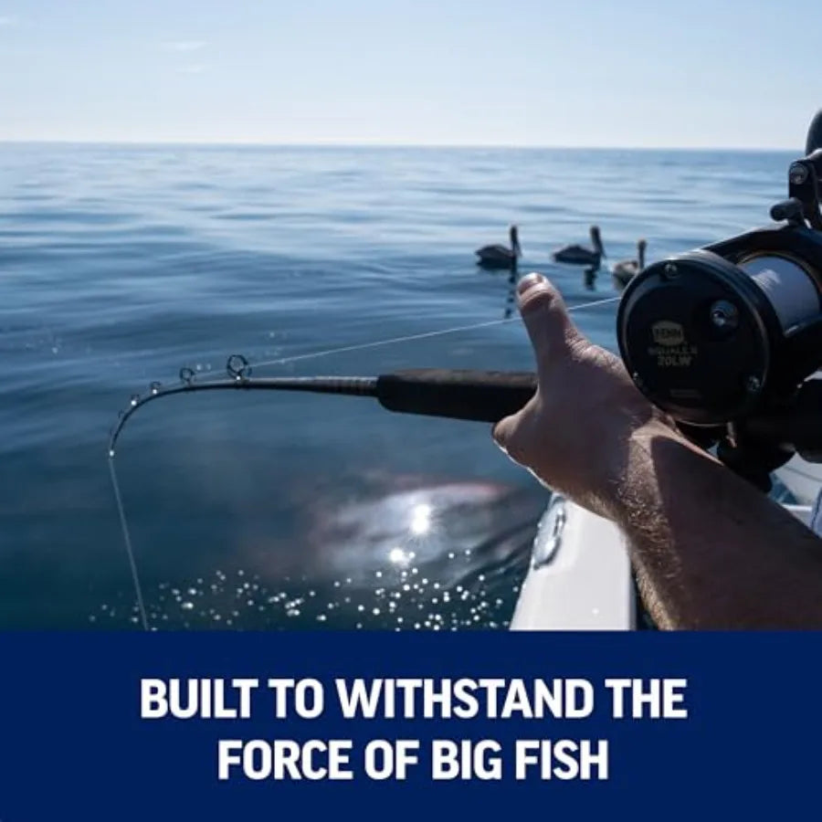 Squall II Level Wind Conventional Reel And Rod Combo Black Gold Fishing