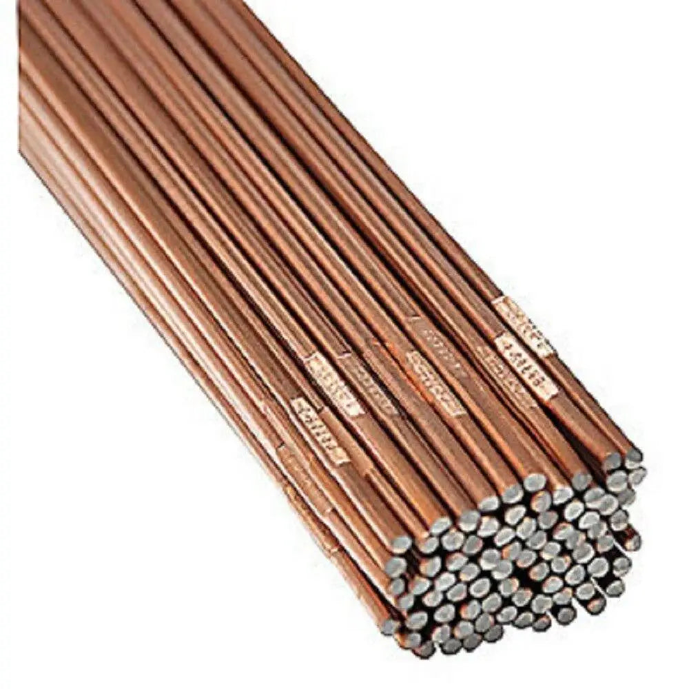 MIG TIG Welding Wire 5/32"X36" 10Ibs Box Mild Steel ER70S-6 ER70S-2 Triple Deoxidized Zirconium Titanium Aluminum Quality Welds