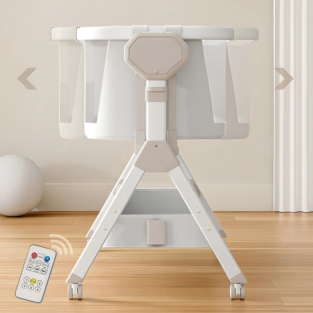 Rocking Baby Bassinet Newborn Co Sleeper Infant Beside Sleeper Unisex Portable Travel Crib Cradle