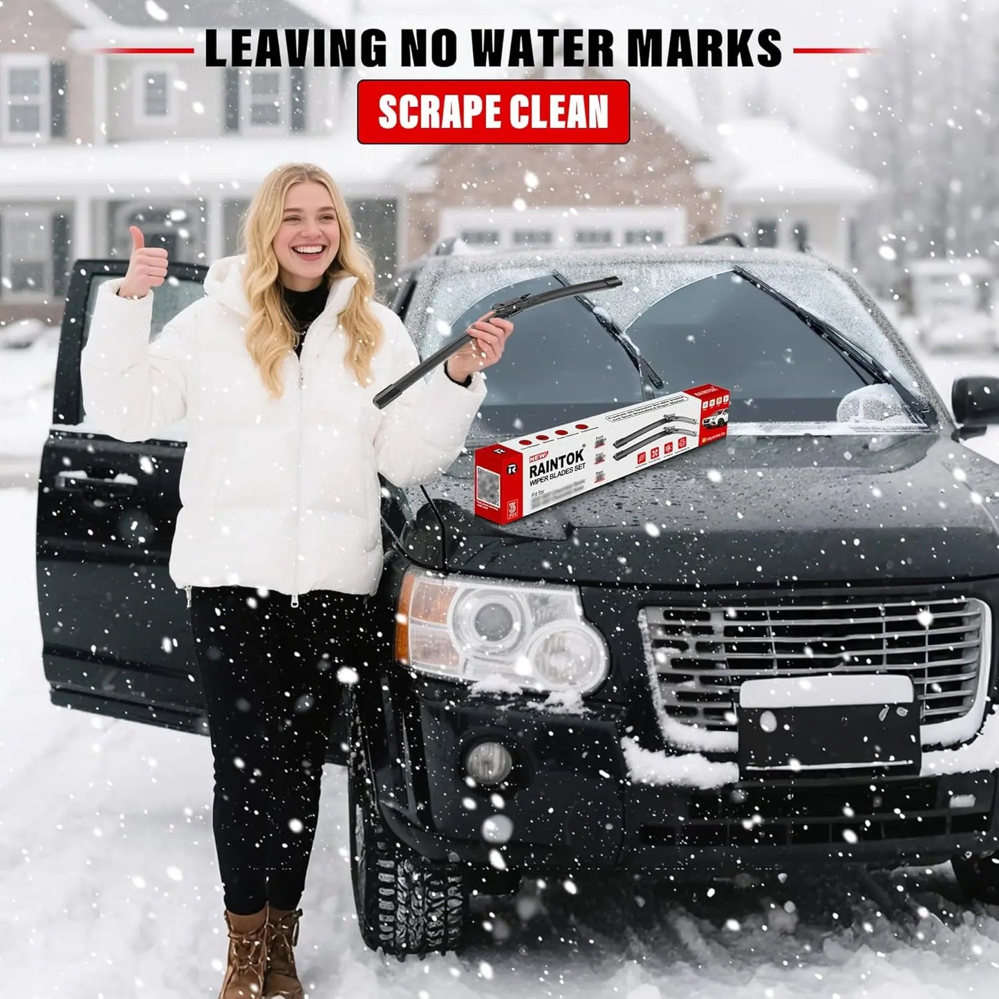 Windshield Wiper Blade Set For Subaru Forester 2019 2020 2021 2022 2023 2024 Front And Rear Original Factory Quality