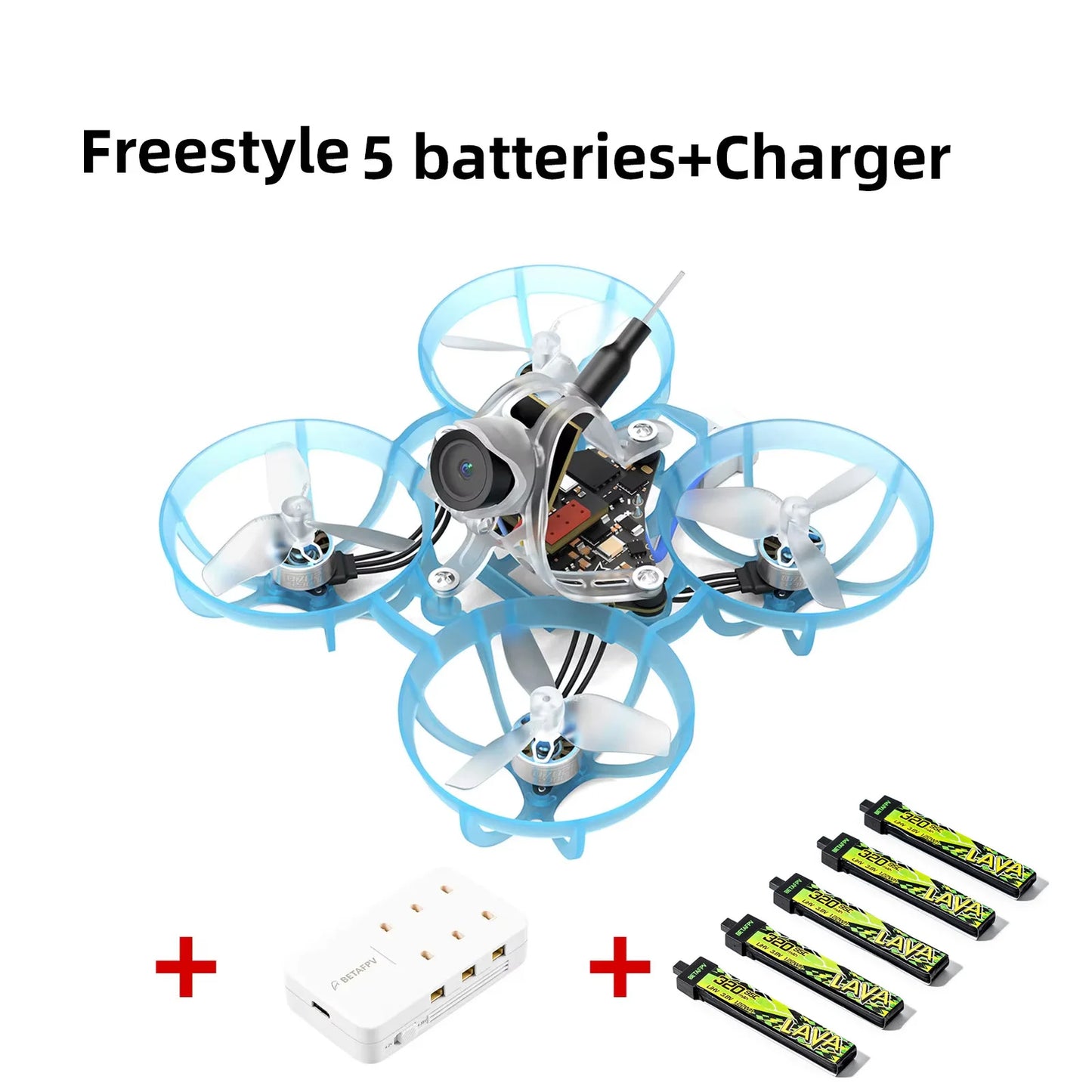 Betafpv Racing Freestyle Air65 ELRS 2.4G Brushless Whoop Quadcopter RC Drone