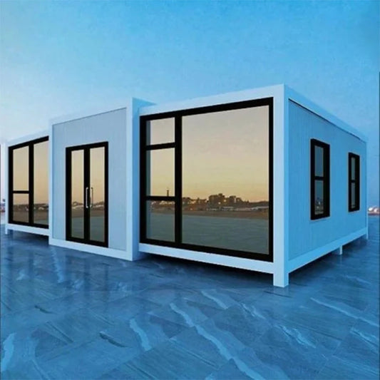 40ft Container House Portable Modular Tiny Home 3 Bedrooms Kitchen Bathroom