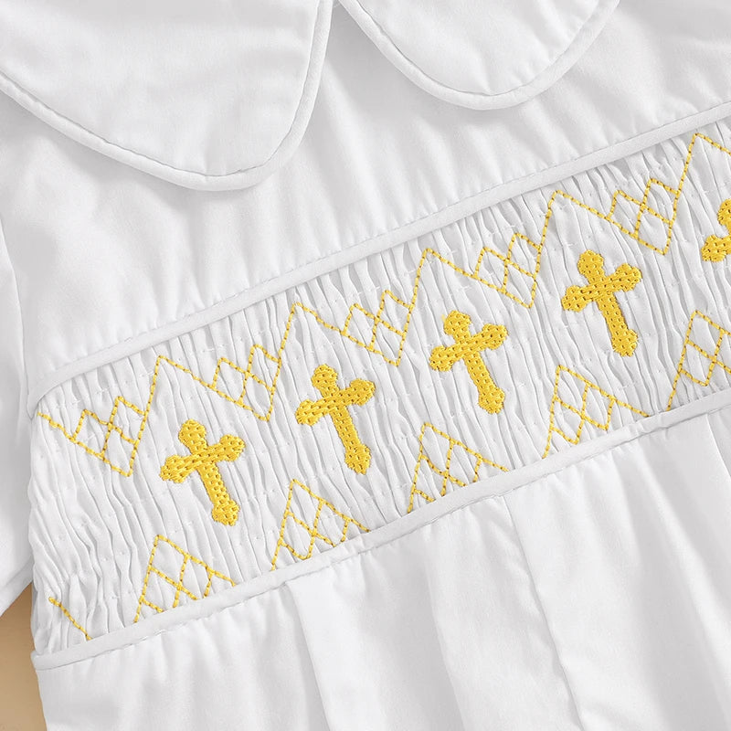 Baby Girl Sleeveless Ruffle Floral Romper Summer Outfit