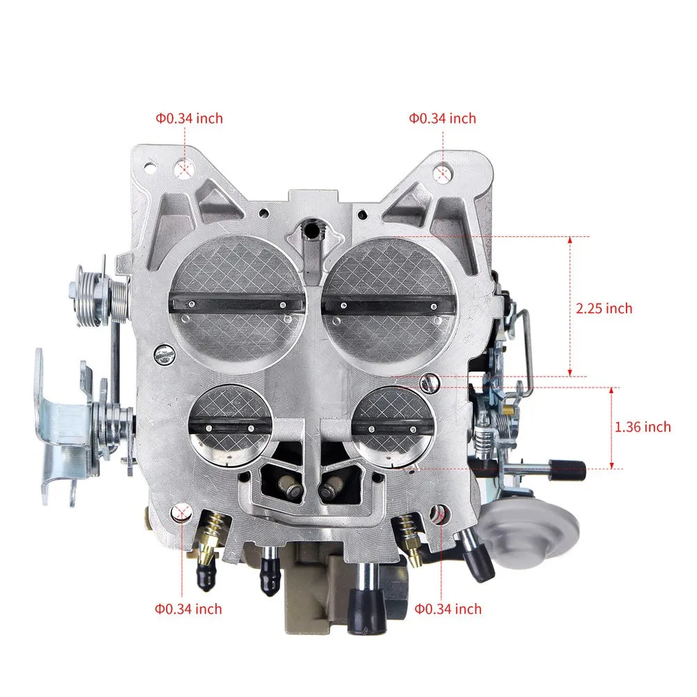 Rochester Quadrajet Carburetor 4 Barrel for Chevy GMC 327 350 396 427 Manual CK 7026202 7026203