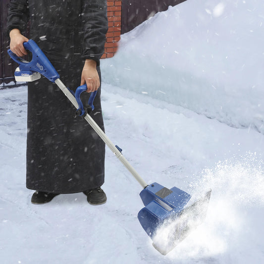 Cordless Rechargeable Snow Thrower Long Lasting Endurance Snow Sweeper User Friendly Design
